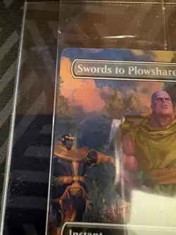 2026 Magic the Gathering Thanos Swords to Plowshares PSA Magazine Promo Sealed - Image 2