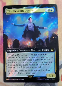 The Eleventh Doctor (Surge Foil) MTG Universes Beyond: Doctor Who (WHO) (NM) - Image 1
