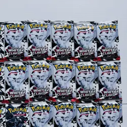 x36 Pokemon TCG Black Bolt White Flare Booster Pack English - Image 4