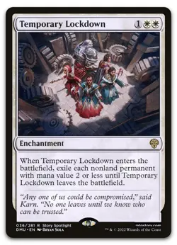 Temporary Lockdown #36 (NM) Dominaria United DMU Magic MTG - Image 1