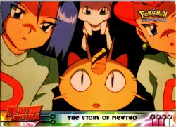 The Story Of Mewtwo #24 Topps The First Movie (Blue Logo) Pokemon MP - Image 1
