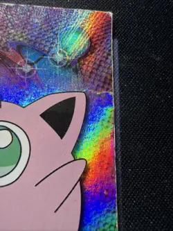 topps Pokemon TV Animation Edition Series 1 Rainbow Holo Foil #39 Jigglypuff - Image 3
