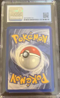 CGC 8.5 ROCKET'S MOLTRES 12 GYM HEROES UNLIMITED HOLO POKEMON MINT - Image 2