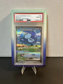Bubble Mew ex SAR 191/151 Pokemon 151 CS 2025 SV151 Gem Mint PSA 10 Chinese - Image 1
