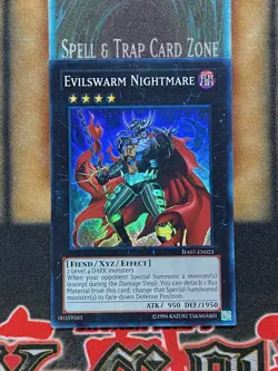 Yugioh Evilswarm Nightmare HA07-EN023 Super Rare NM - Image 1