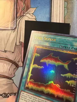 YuGiOh! LED9-EN020 Fish Sonar 1st Edition Ultra Rare NM - Image 4