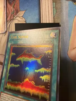 YuGiOh! LED9-EN020 Fish Sonar 1st Edition Ultra Rare NM - Image 5