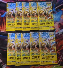 10 x ONE PIECE TCG OP-15 Japanese BOOSTER Packs - Image 1