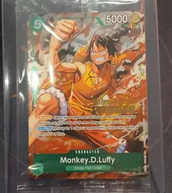 Monkey. D. Luffy P-135 Pre Release Winner Stamp One Piece TCG OP-16 NEU - Image 2