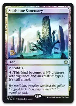 Soulstone Sanctuary #133 (Foil) (LP) Prerelease Cards PRE Magic MTG - Image 1