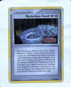 Pokemon Card - Mysterious Fossil Power Keepers 85/108 Reverse Holo Stamped - Image 1