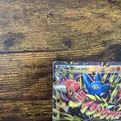 Pokemon Mega Lucario EX card - Image 2