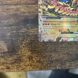 Pokemon Mega Lucario EX card - Image 3