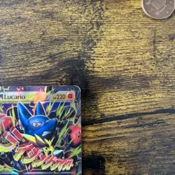 Pokemon Mega Lucario EX card - Image 5