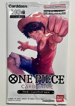 Promotion Pack Vol. 4 PROMO One Piece Card Japanese Sealed 2023 - Image 1
