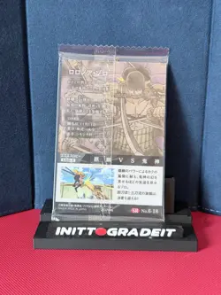 Roronoa Zoro One Piece Sealed Wafer Card No.6-18 SR Holo - Image 2