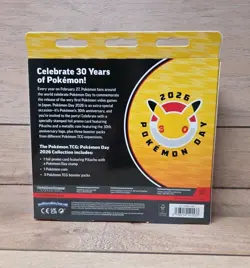 Pokemon TCG 2026 Pokemon Day Collection Box Sealed New Exclusive Promo Cards - Image 2