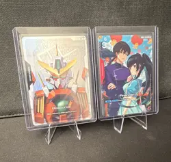 Bandai Gundam Card Game GD01 2-Card Lot Resource + Financier GD01-012 - Image 1