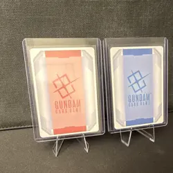 Bandai Gundam Card Game GD01 2-Card Lot Resource + Financier GD01-012 - Image 2