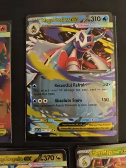 Mega Charizard Y ex 022/217 And Other Mega EXs Lot Of 9 Ascended Heroes Cards - Image 3