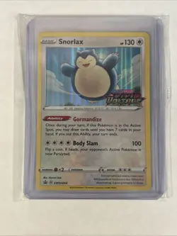 Snorlax - (Prerelease) SWSH068 SWSH: Sword & Shield Promo Cards Holo - Image 1