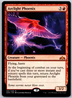 Arclight Phoenix M Guilds of Ravnica 91 NM - Image 1