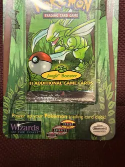 Wizards of the Coast 1999 Pokemon Jungle Booster Pack Still In Holder Super RARE 742818061384 - Image 4