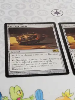 C3526 MAGIC MTG M14 CORE SET 2014 RATCHET BOMB 2X #215 MP RARE - Image 3