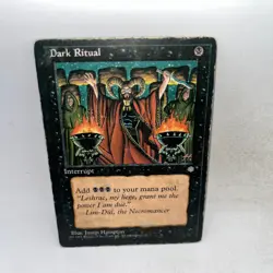 Dark Ritual 8 Common Ice Age Magic: The Gathering Heavily Played - Image 1