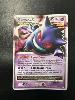 Gengar Lv.X Gengar Lv.X97/99 Arceus Holo Ultra Rare LP Pokemon - Image 1
