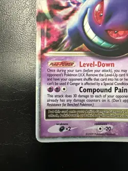 Gengar Lv.X Gengar Lv.X97/99 Arceus Holo Ultra Rare LP Pokemon - Image 4