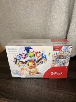 Pokemon TCG Prismatic Evolutions Costco 2-Pack Bundle 1 ETB 1 Booster Bundle New - Image 1
