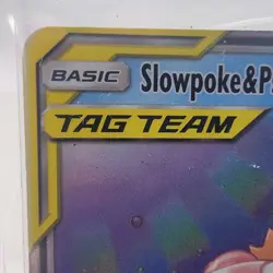 Pokemon Slowpoke & Psyduck GX Unified Minds Tag Team S&M Full Art 35/236 - Image 2