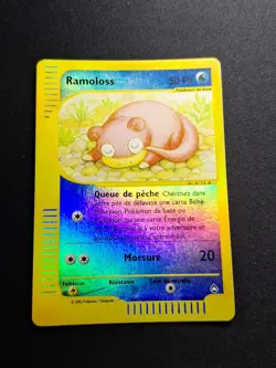 Ramoloss 108/147 Reverse Wizards Aquapolis Carte Pokemon FR - Image 1