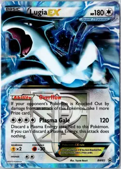 Pokemon Card - Lugia EX (Team Plasma) Promo Holo BW83 Black And White Promo MP - Image 1