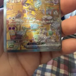 Pokemon Co 2023 Alakazam ex 201/165 SV 151 SIR Full Art Holo - Image 4