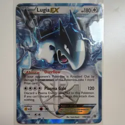 Pokemon Lugia EX Plasma Storm Ultra Rare Holo 108/135 180 HP English - Image 1