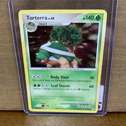 Torterra(Holo) Pokemon Diamond Pearl Holo Rare - Image 1
