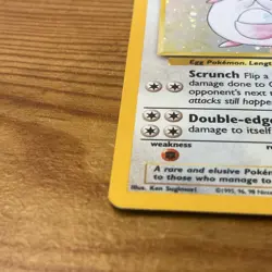 Chansey 3/130 Base Set 2 Holo Rare 120 HP English Pokemon TCG - Image 2