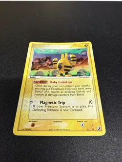 Pokemon Elekid 23/115 Unseen Forces Reverse Holo Yuka Morii MP - Image 1