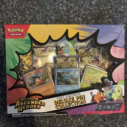 Pokemon TCG Mega Evolution: Ascended Heros First Partners Deluxe Pin Collection - Image 1
