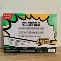 Pokemon Mega Evolution Ascended Heroes Mega Meganium Ex Box NEW SEALED TCG - Image 2