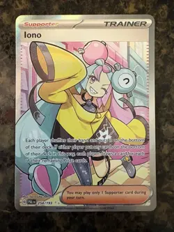 Pokemon 2023 Paldea Evolved Iono FA SAR #254/193 - Image 1
