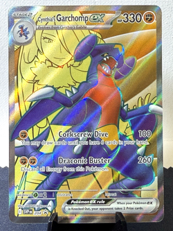 Pokemon TCG: SV Black Star Promos Cynthia's Garchomp ex 204 NM - Image 1