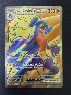 Pokemon TCG: SV Black Star Promos Cynthia's Garchomp ex 204 NM - Image 5