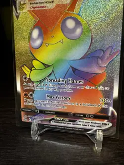 The Pokemon Company Victini VMAX Swsh05 Battle Styles Secret Rare 165/163 Holo - Image 3