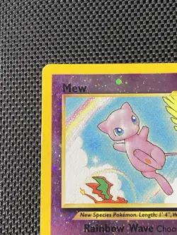 Pokemon 2001 Southern Islands Promo Reverse Holo Mew 1/18 - Image 3