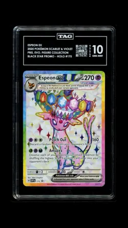 Pokemon SVP #175 Espeon ex Prismatic Evolutions Figure Coll TAG 10 - Image 1