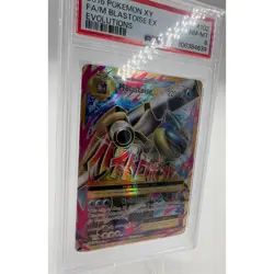 2016 POKEMON XY EVOLUTIONS FA M BLASTOISE EX #102 EVOLUTIONS PSA 8 NM-MT - Image 4