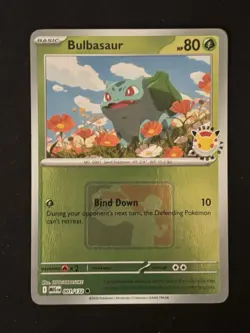 Bulbasaur (Pokemon Day 2026) 001/132 Miscellaneous Cards & Products Holo - NM- - Image 1